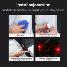 Last inn bildet i Galleri-visningsprogrammet, Universal bildør LED varselsignallys for åpning (2 stk)
