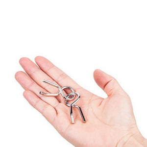 Metall puslespill ring