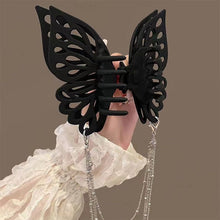 Last inn bildet i Galleri-visningsprogrammet, Butterfly Cutout Dusk Stor Hårklemme

