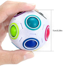Last inn bildet i Galleri-visningsprogrammet, Magisk regnbue ball rubiks kube
