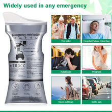 Last inn bildet i Galleri-visningsprogrammet, Portable Travel Disposable Urine Bag

