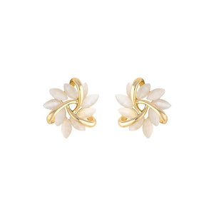 Øreringer Golden Flower