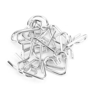 Metall puslespill ring