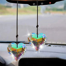 Last inn bildet i Galleri-visningsprogrammet, Hengende hjerte Suncatcher Prisme Crafts
