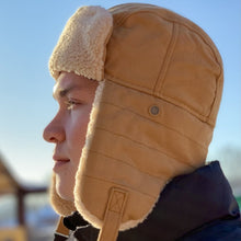 Last inn bildet i Galleri-visningsprogrammet, Vintage ear protection fleece hat
