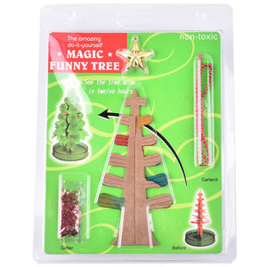 3 i 1 Mini julgran magi växande