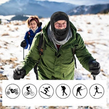 Last inn bildet i Galleri-visningsprogrammet, Skimaske med hette i sherpa
