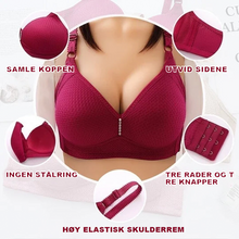 Last inn bildet i Galleri-visningsprogrammet, Plus Size Komfortabel BH Uten Bøyle
