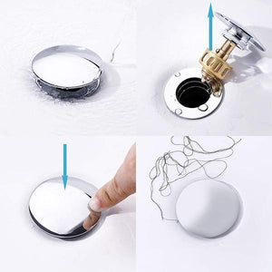 Universal avløpsfilter for servantsprang