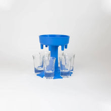 Last inn bildet i Galleri-visningsprogrammet, 6 Shot Glass Dispenser og Holder
