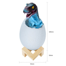 Last inn bildet i Galleri-visningsprogrammet, Dinosaur egg nattlys
