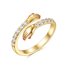 Last inn bildet i Galleri-visningsprogrammet, Diamant klemring
