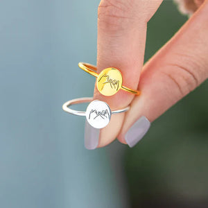 Side ved side Løfte Ring