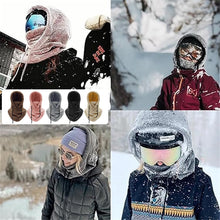Last inn bildet i Galleri-visningsprogrammet, Skimaske med hette i sherpa
