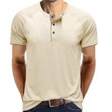 Last inn bildet i Galleri-visningsprogrammet, Henley Collar sommer T-skjorte for menn
