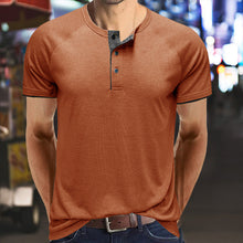 Last inn bildet i Galleri-visningsprogrammet, Henley Collar sommer T-skjorte for menn
