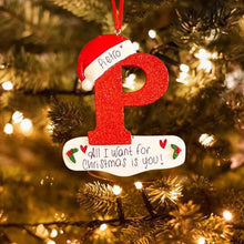 Last inn bildet i Galleri-visningsprogrammet, DIY Letters Christmas Hanging Ornaments
