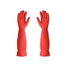Last inn bildet i Galleri-visningsprogrammet, Thickened and Lengthened Latex Dishwashing Gloves
