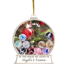 Last inn bildet i Galleri-visningsprogrammet, I dette huset lytter vi til Taylors versjon av Ornament
