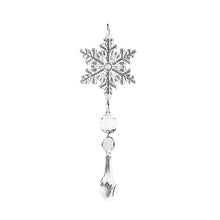 Last inn bildet i Galleri-visningsprogrammet, Krystall Christmas Snowflake Ornamenter
