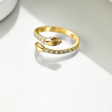 Last inn bildet i Galleri-visningsprogrammet, Diamant klemring
