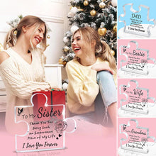 Last inn bildet i Galleri-visningsprogrammet, Akryl puslespill ornament
