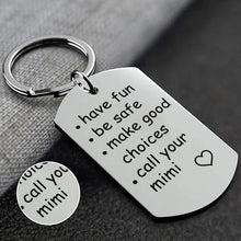 Last inn bildet i Galleri-visningsprogrammet, Reminder to Do Things Stainless Steel Keychain
